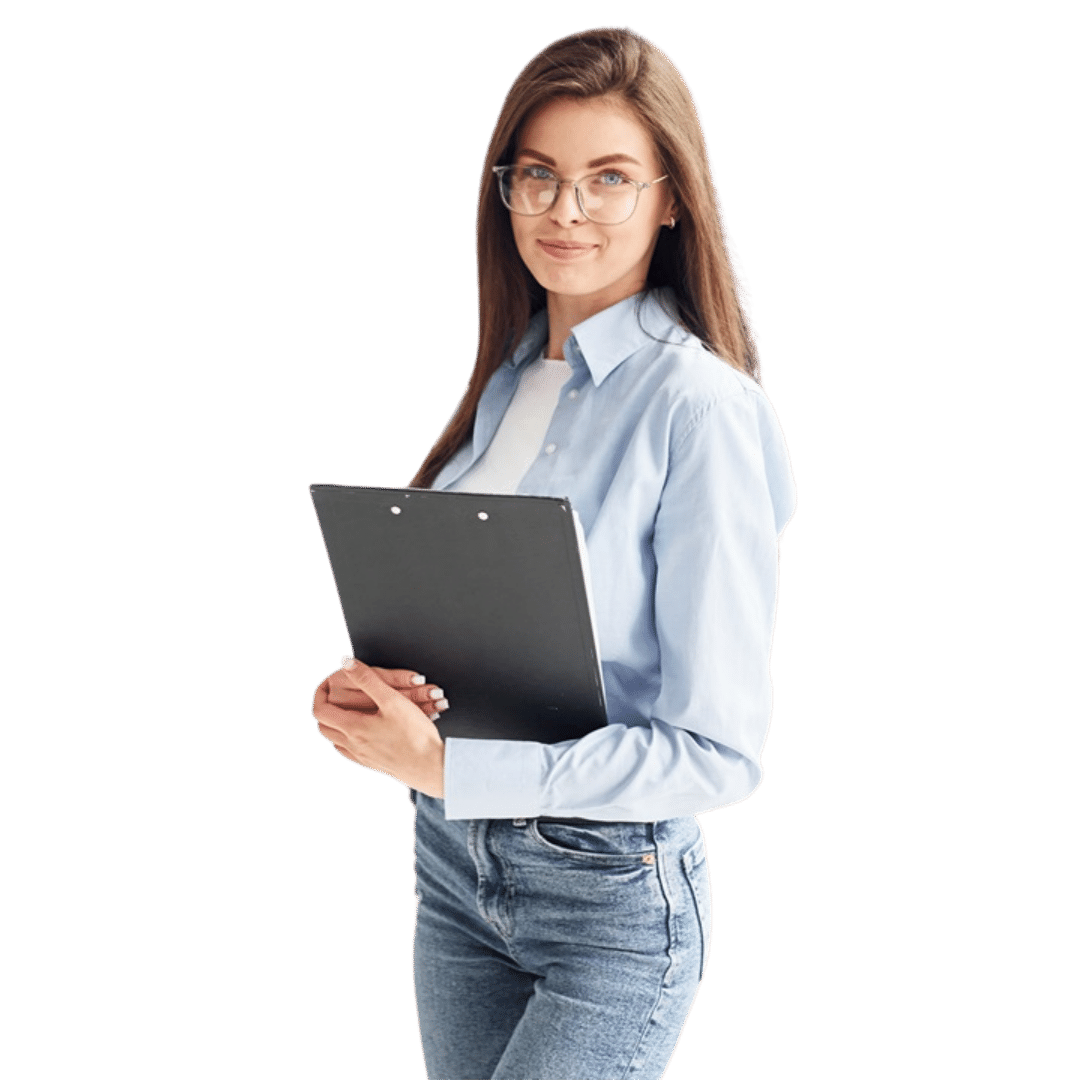 Business professional with laptop